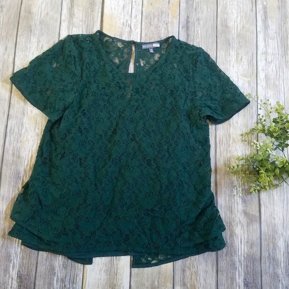 Stitch Fix Brixon Ivy Hemsworth Lace Blouse - Picture 2 of 7